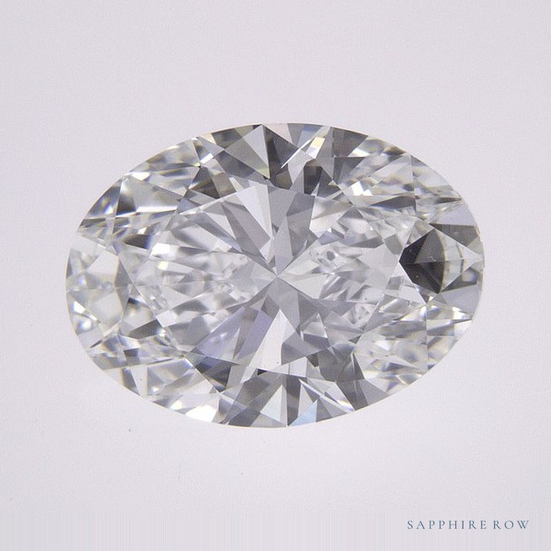 2.09 ct lab-grown diamond, oval cut | Sapphire Row · cut6