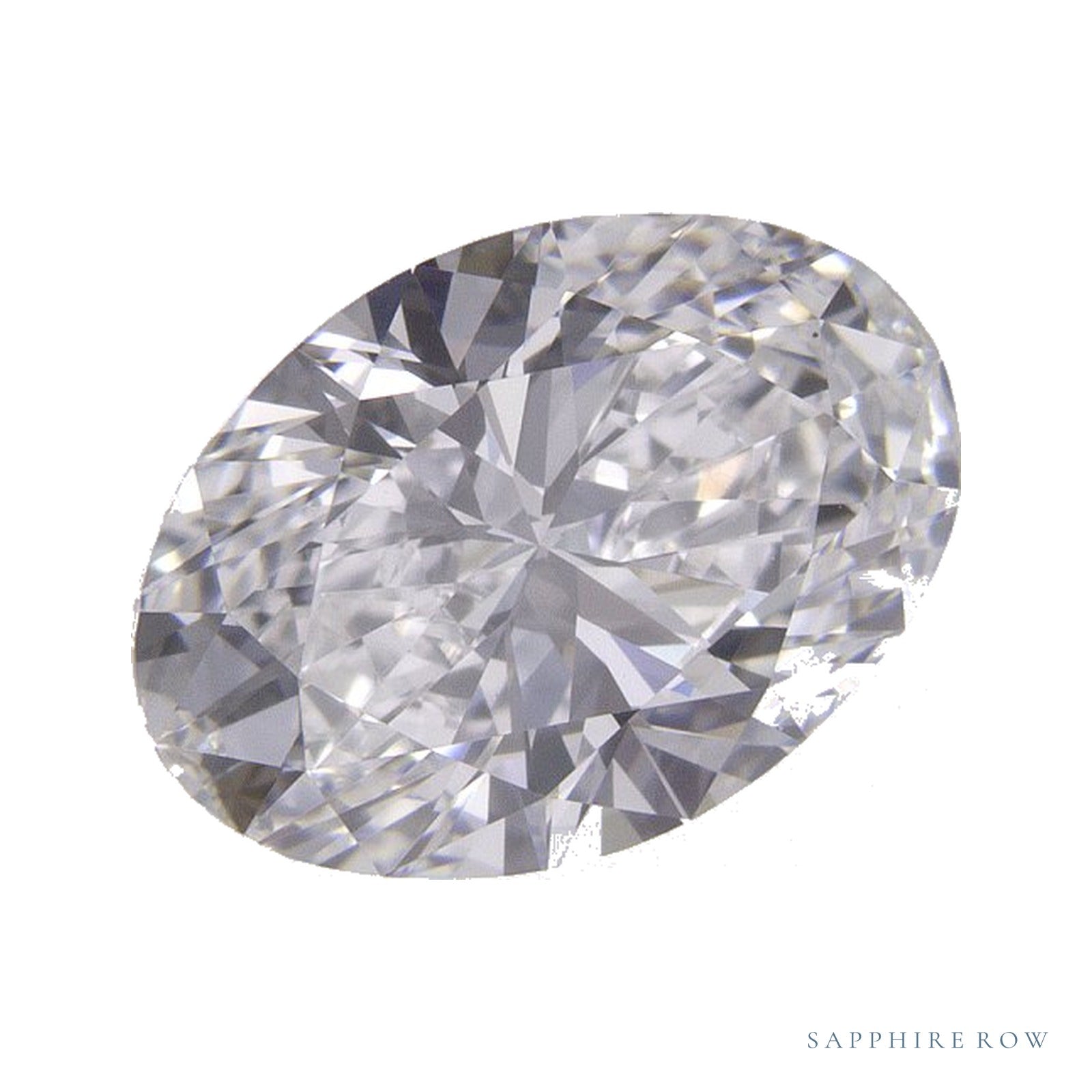 2.09 ct lab-grown diamond, oval cut | Sapphire Row · cut4