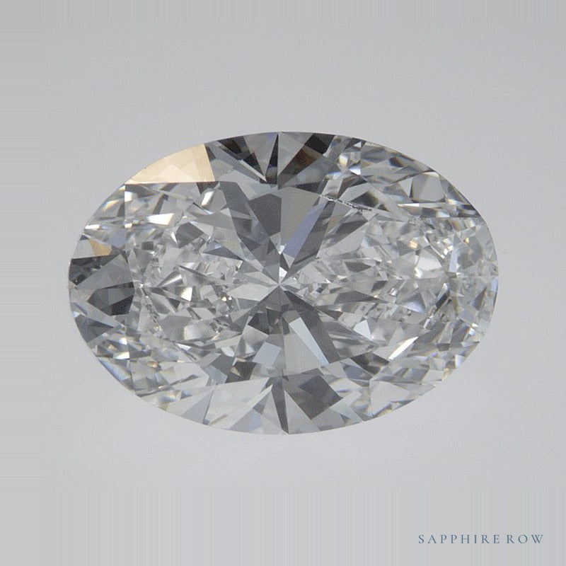 2.09 ct lab-grown diamond, oval cut | Sapphire Row · cut6