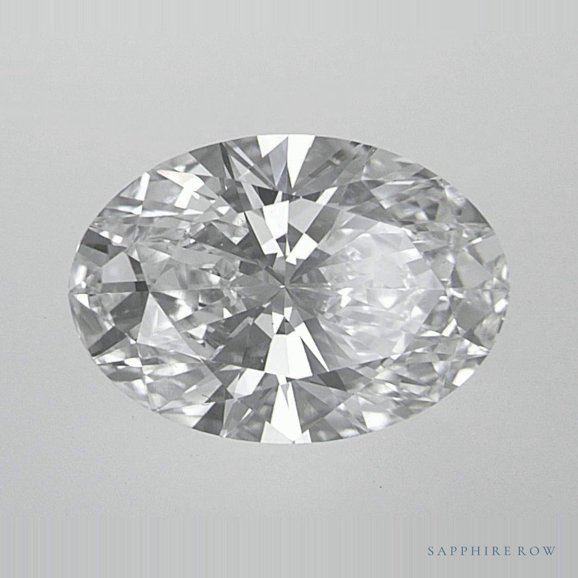 2.09 ct lab-grown diamond, oval cut | Sapphire Row · cut6