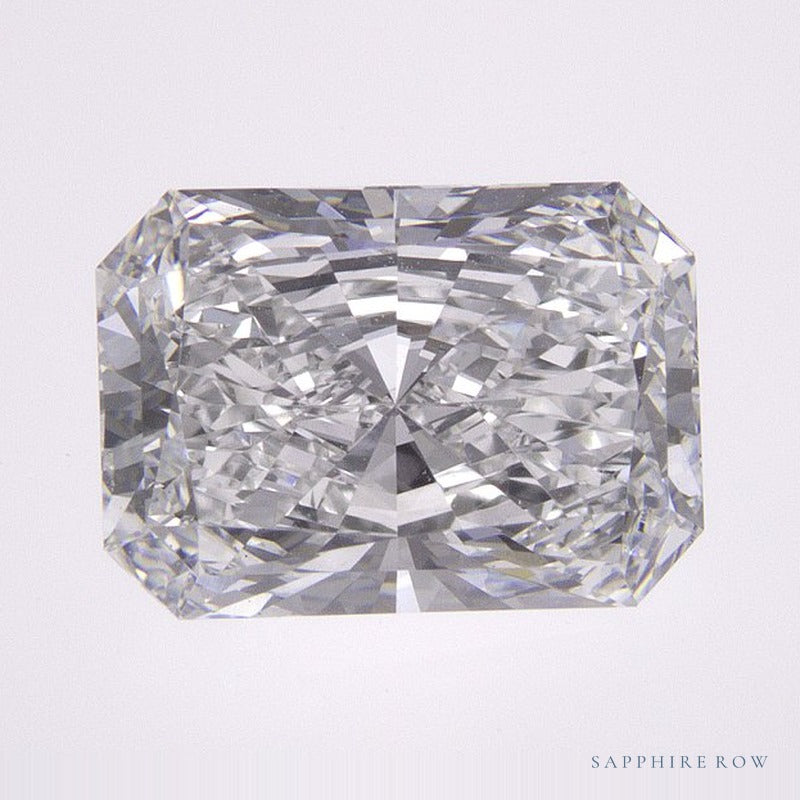 2.08 ct lab-grown diamond, radiant cut | Sapphire Row · cut6