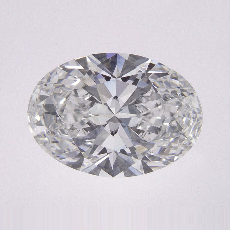 2.08 ct lab-grown diamond, oval cut | Sapphire Row · cut7