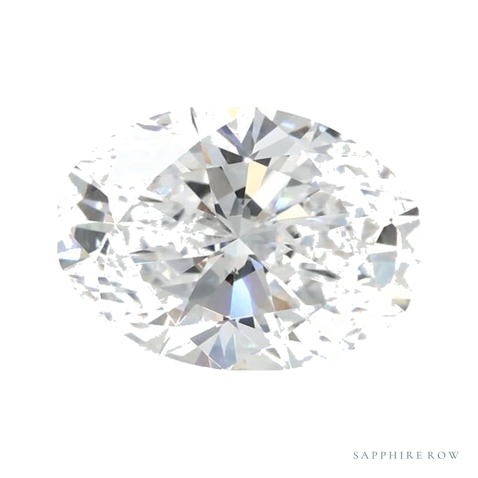 2.07 ct lab-grown diamond, oval cut | Sapphire Row · cut4