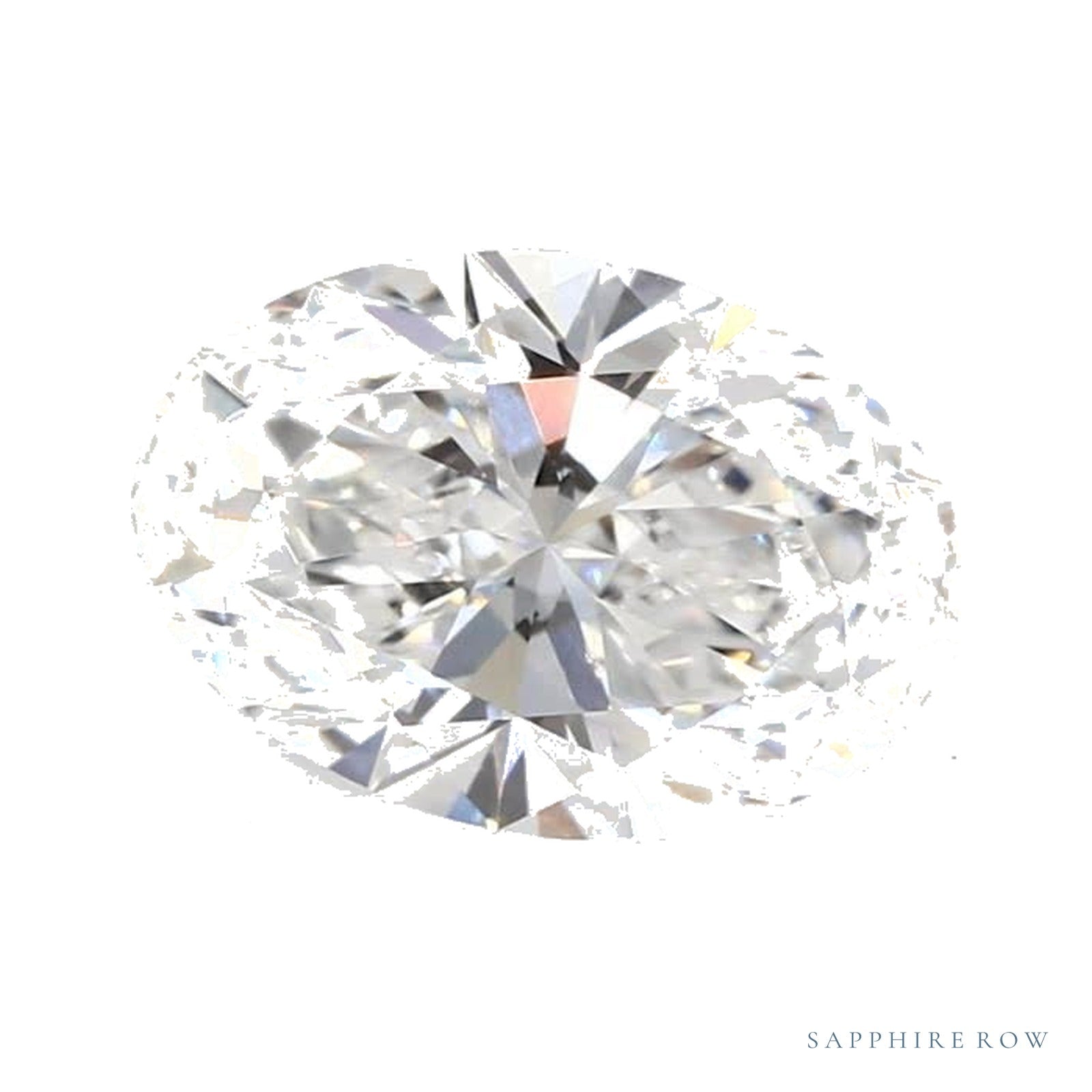 2.07 ct lab-grown diamond, oval cut | Sapphire Row · cut4