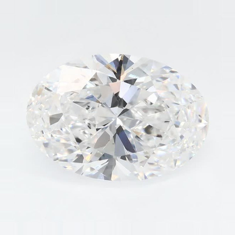 2.07 ct lab-grown diamond, oval cut | Sapphire Row · cut7