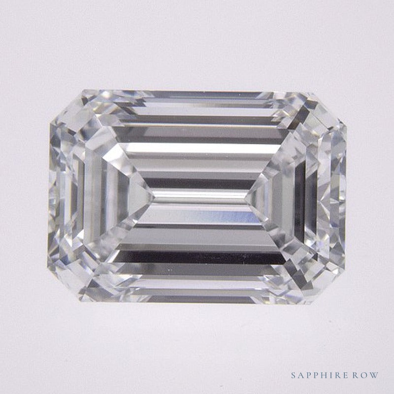 2.07 ct lab-grown diamond, emerald cut | Sapphire Row · cut6