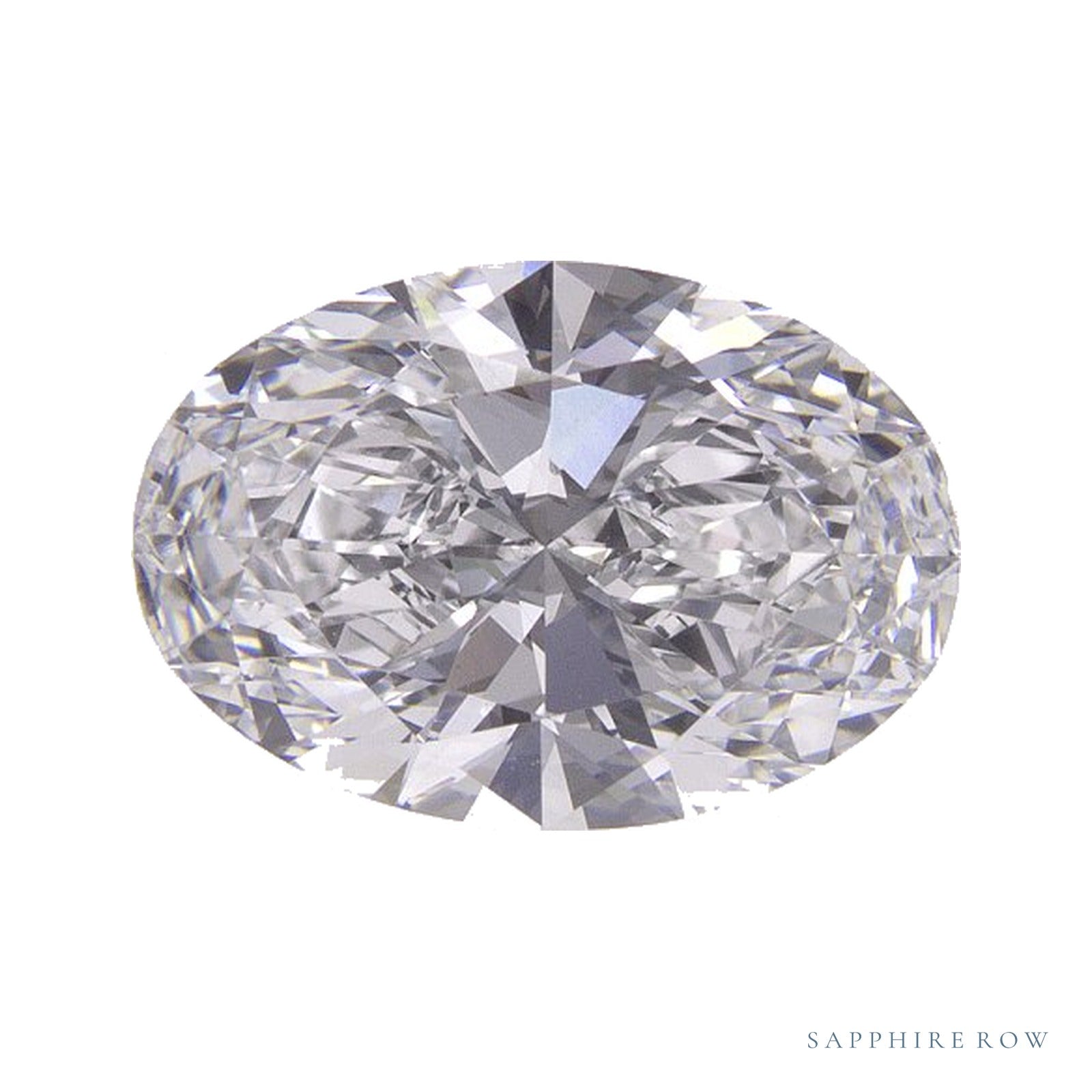 2.07 ct lab-grown diamond, oval cut | Sapphire Row · cut4