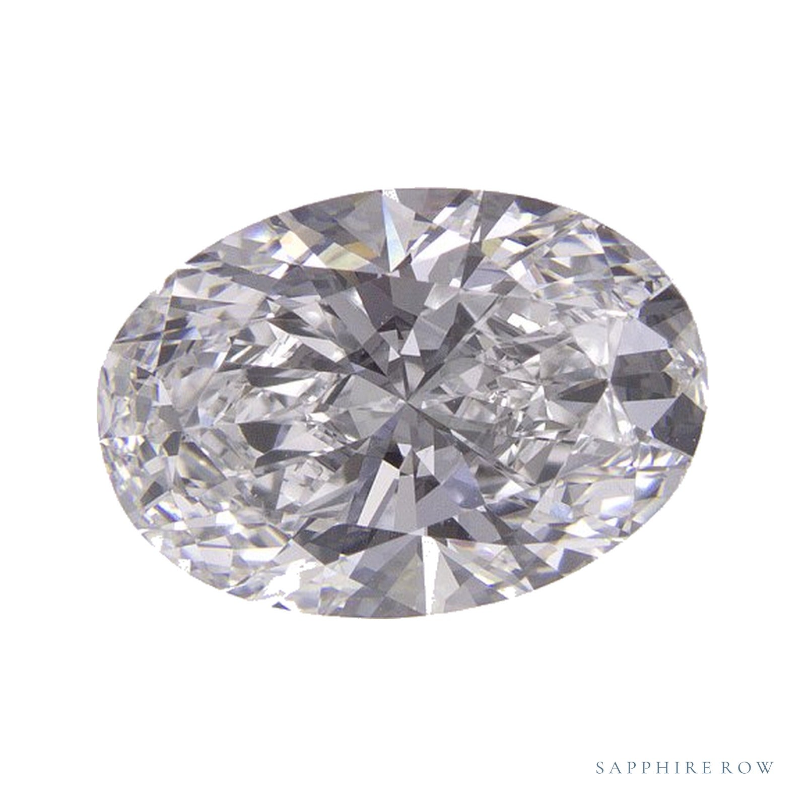 2.07 ct lab-grown diamond, oval cut | Sapphire Row · cut4