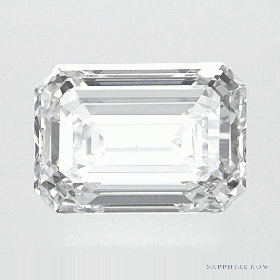 2.07 ct lab-grown diamond, emerald cut | Sapphire Row · cut6