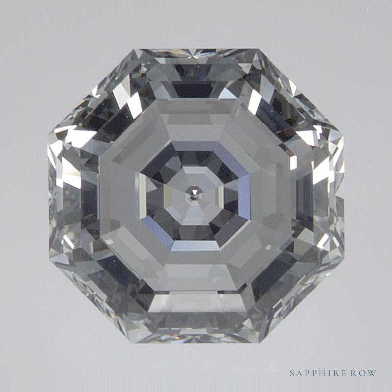 2.06 ct lab-grown diamond, octagon cut | Sapphire Row · cut7