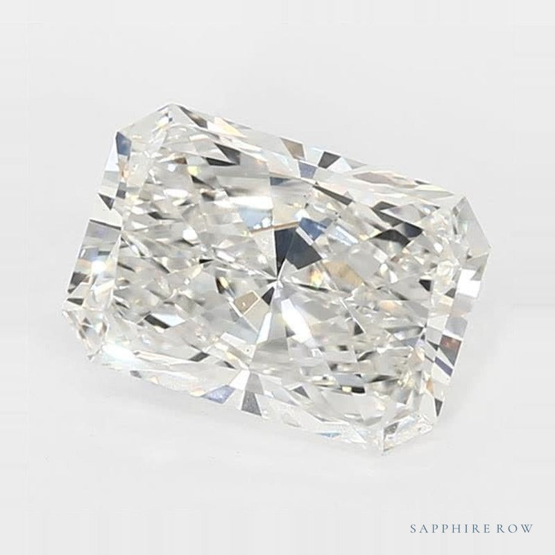 2.06 ct lab-grown diamond, radiant cut | Sapphire Row · cut6