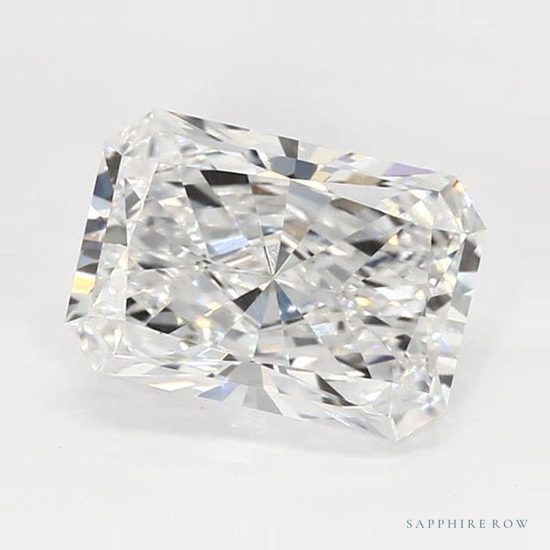 2.06 ct lab-grown diamond, radiant cut | Sapphire Row · cut6
