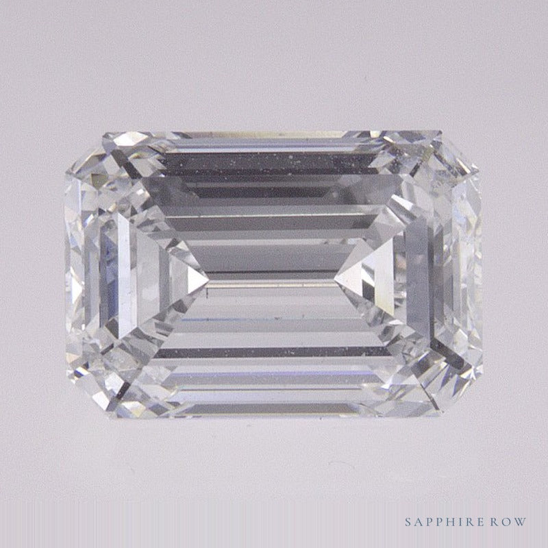 2.06 ct lab-grown diamond, emerald cut | Sapphire Row · cut6
