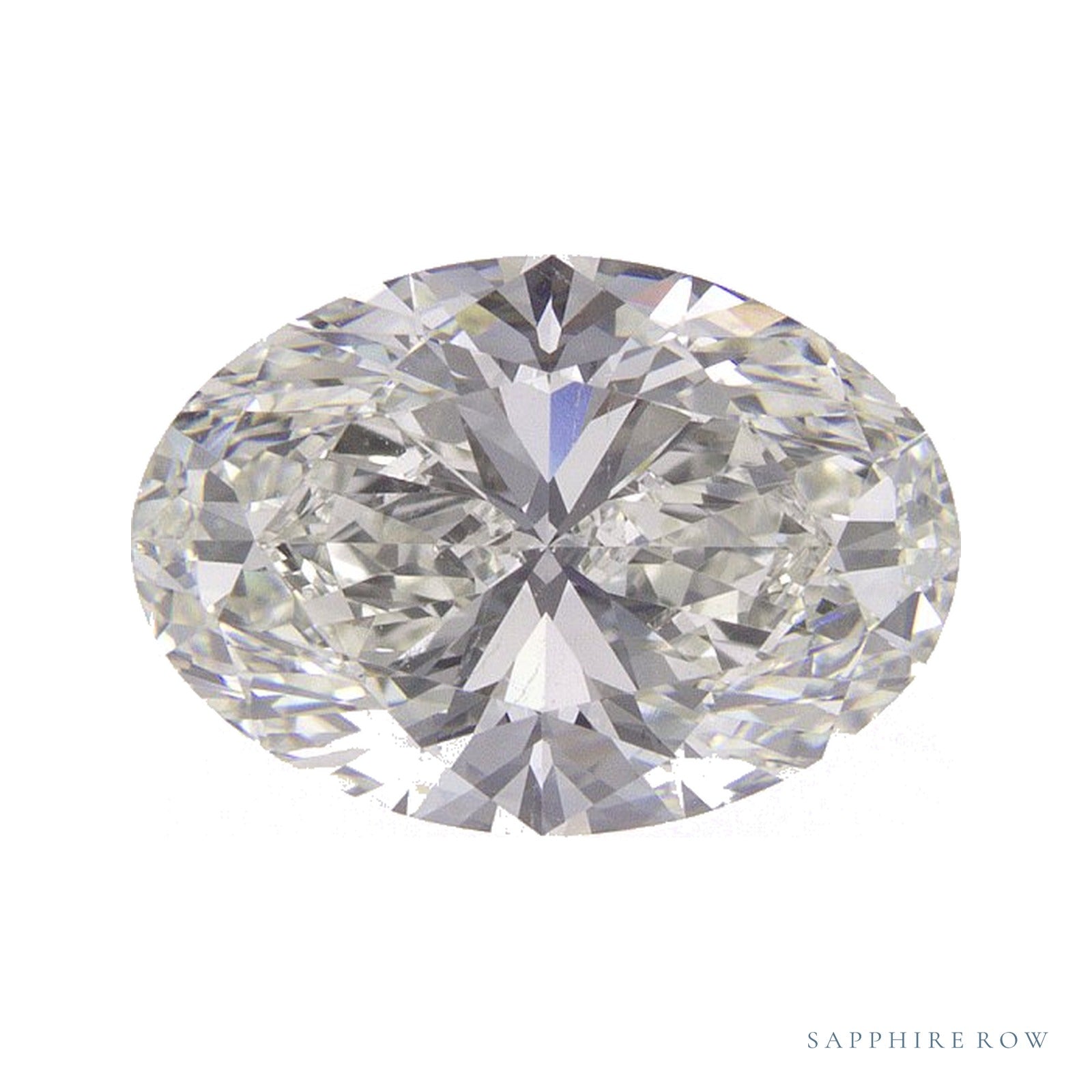 2.05 ct natural diamond, oval cut | Sapphire Row · cut4