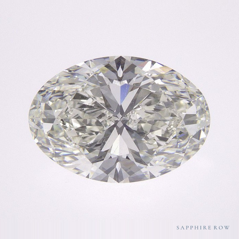2.05 ct natural diamond, oval cut | Sapphire Row · cut6