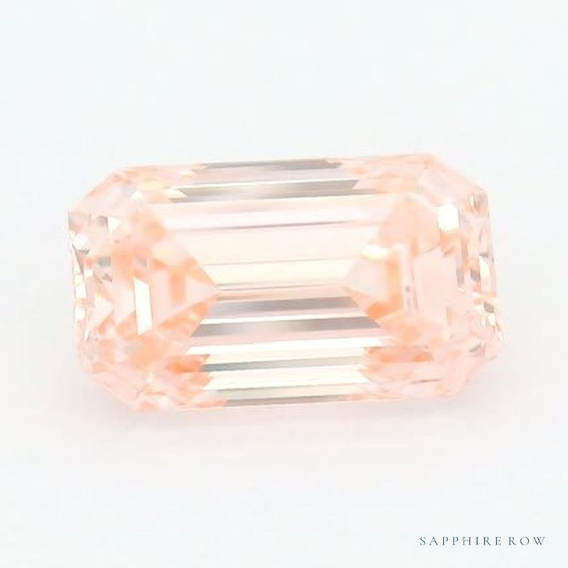 2.05 ct lab-grown fancy vivid pink diamond, emerald cut | Sapphire Row · cut6