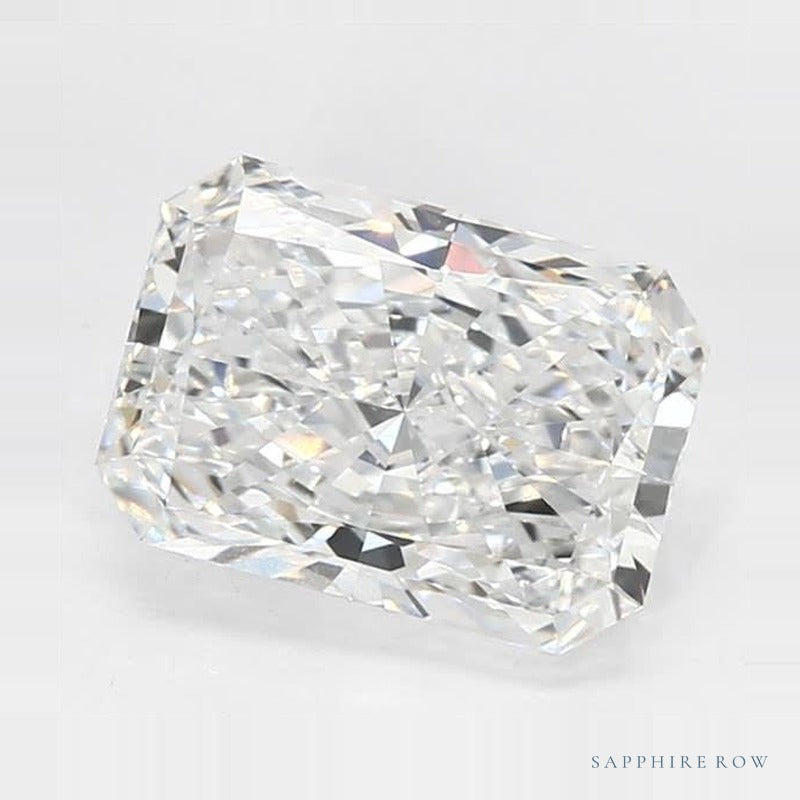 2.05 ct lab-grown diamond, radiant cut | Sapphire Row · cut6
