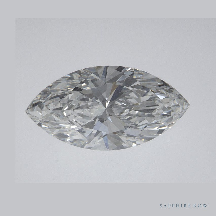 2.05 ct lab-grown diamond, marquise cut | Sapphire Row · cut6