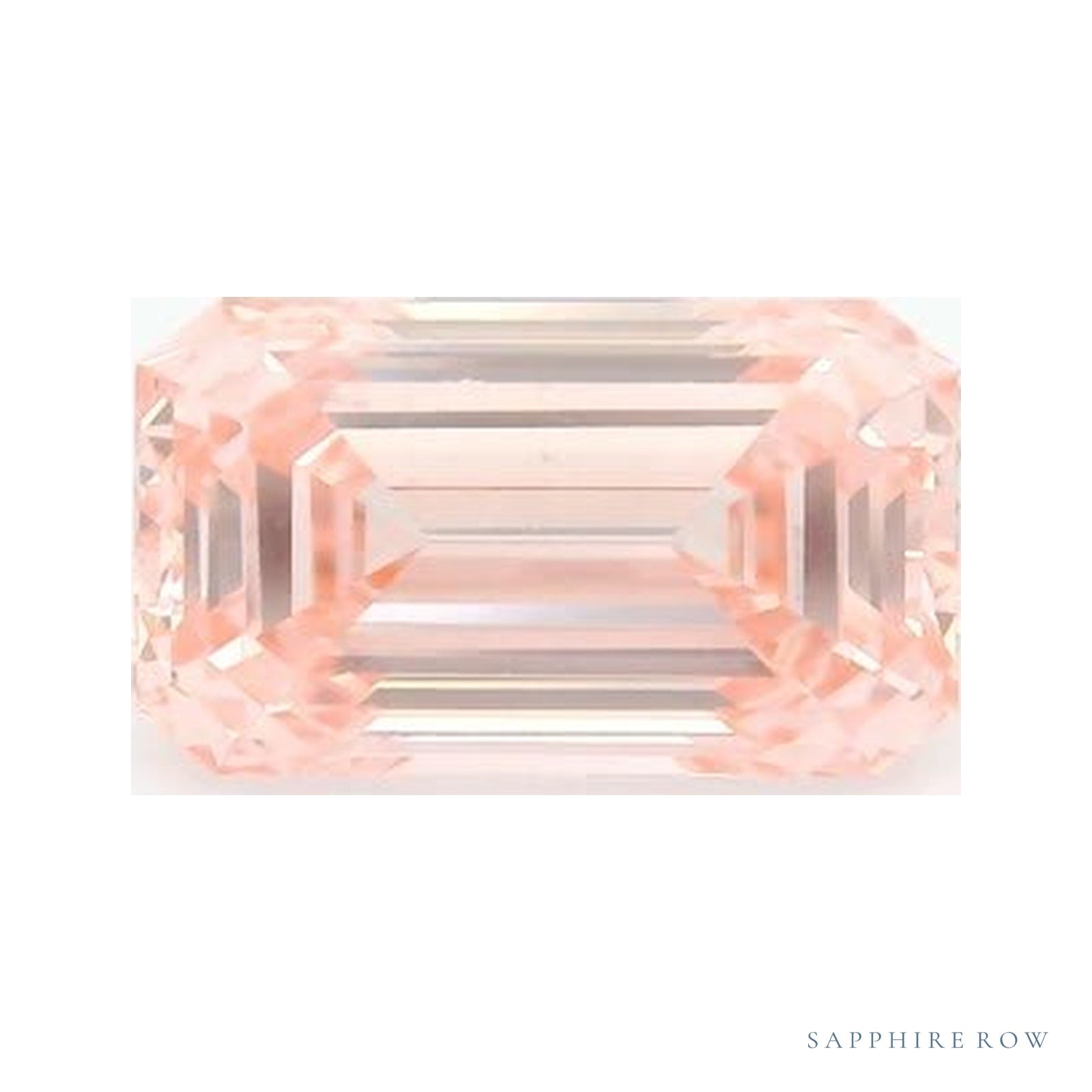 2.04 ct lab-grown fancy vivid pink diamond, emerald cut | Sapphire Row · cut4