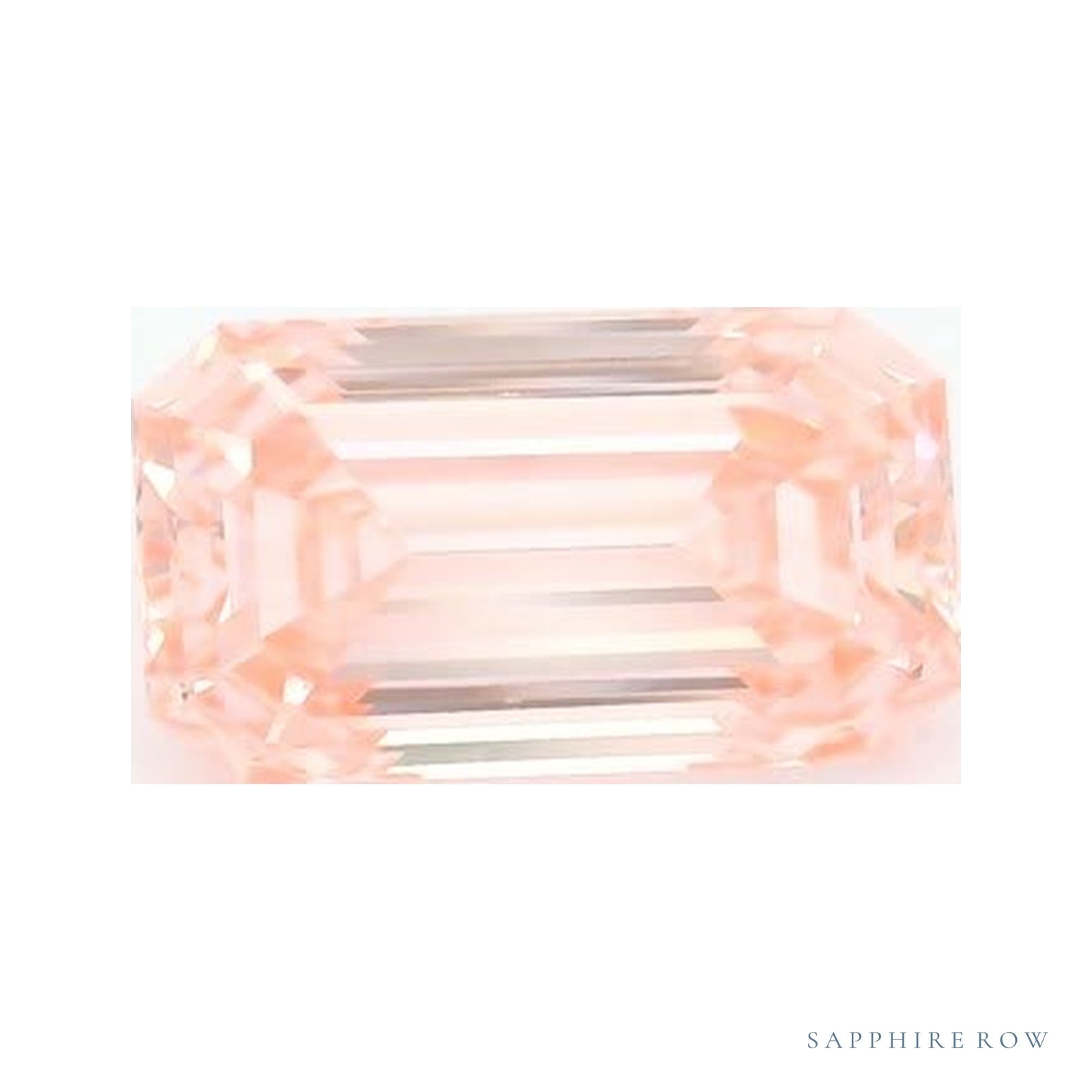 2.04 ct lab-grown fancy vivid pink diamond, emerald cut | Sapphire Row · cut4