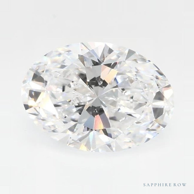 2.04 ct lab-grown diamond, oval cut | Sapphire Row · cut6