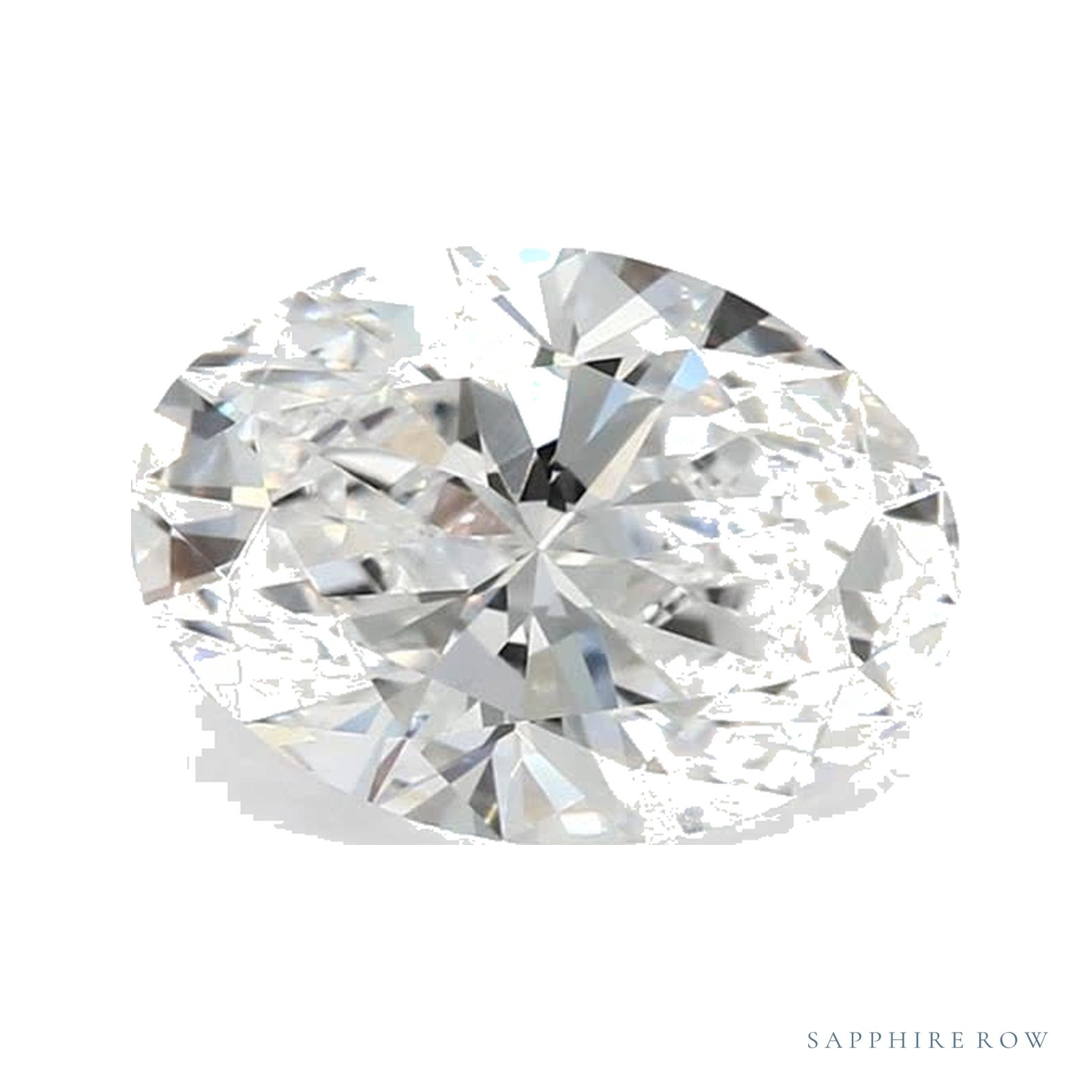 2.04 ct lab-grown diamond, oval cut | Sapphire Row · cut4