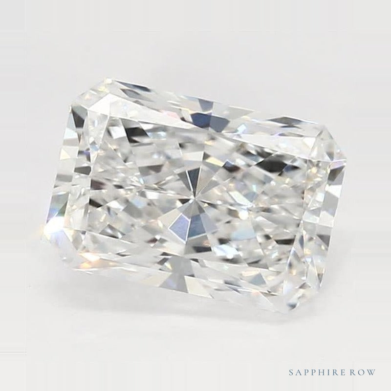 2.04 ct lab-grown diamond, radiant cut | Sapphire Row · cut6