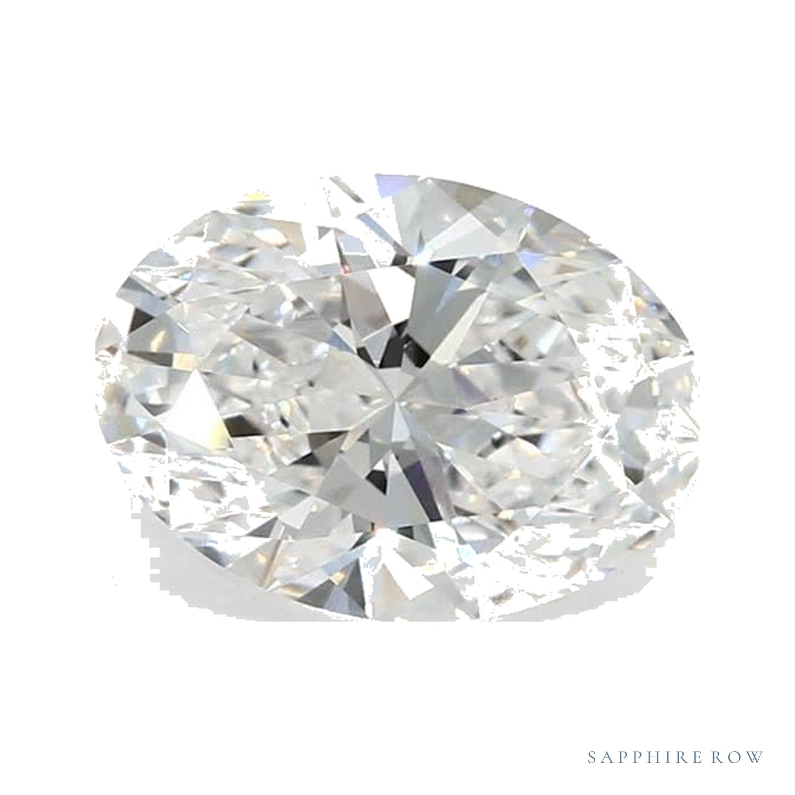 2.04 ct lab-grown diamond, oval cut | Sapphire Row · cut4