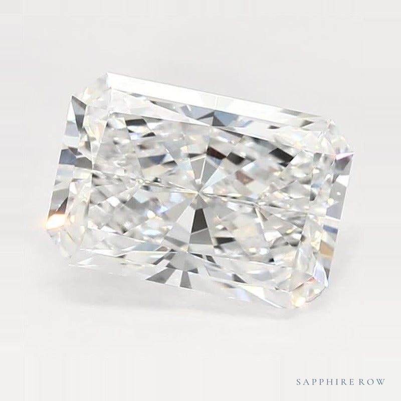 2.04 ct lab-grown diamond, radiant cut | Sapphire Row · cut7