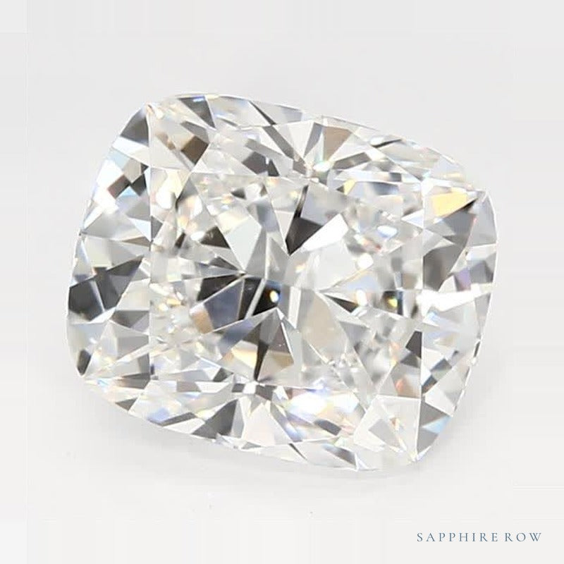 2.04 ct lab-grown diamond, elongated cushion cut | Sapphire Row · cut6