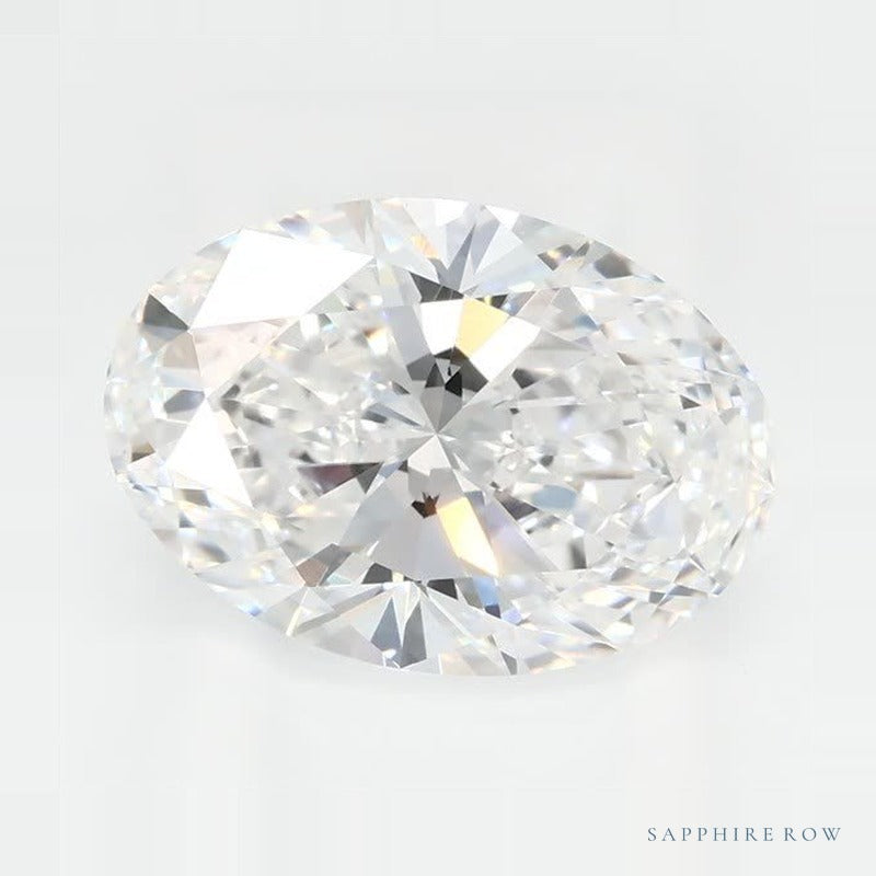 2.04 ct lab-grown diamond, oval cut | Sapphire Row · cut6