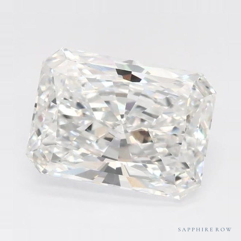 2.04 ct lab-grown diamond, radiant cut | Sapphire Row · cut6
