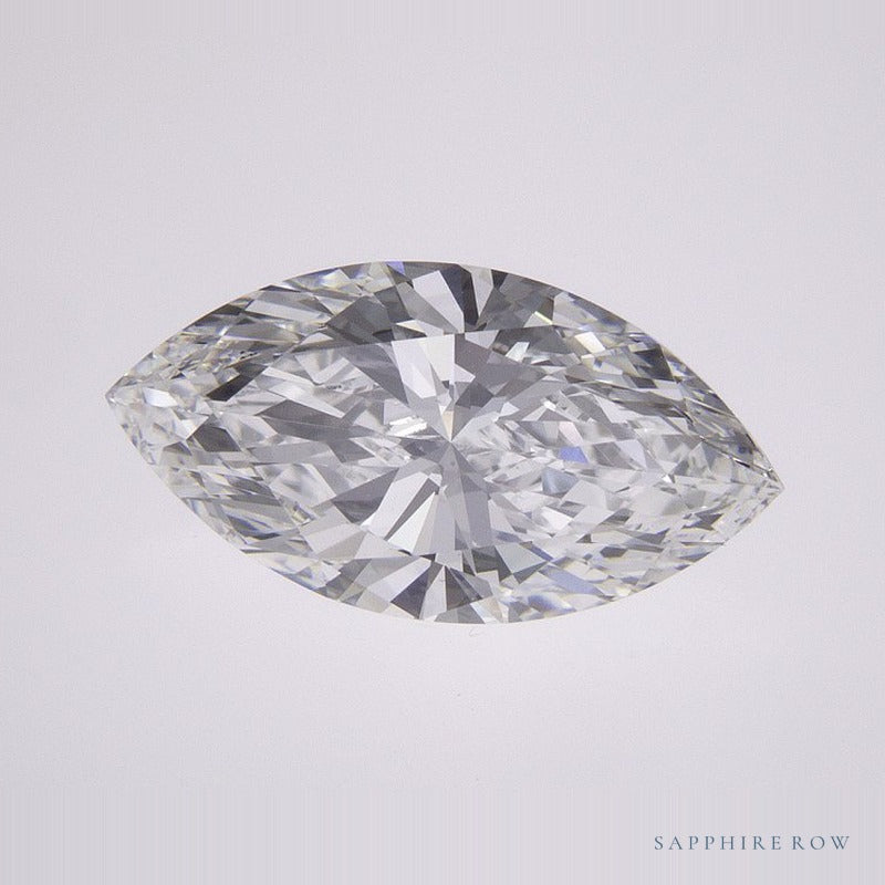 2.04 ct lab-grown diamond, marquise cut | Sapphire Row · cut6