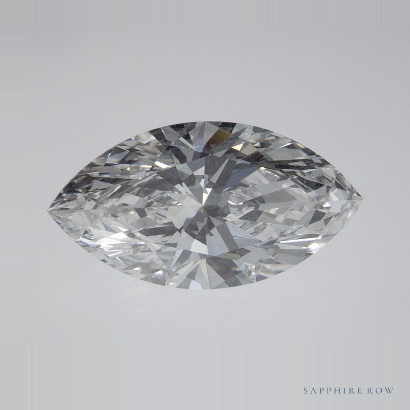 2.04 ct lab-grown diamond, marquise cut | Sapphire Row · cut6