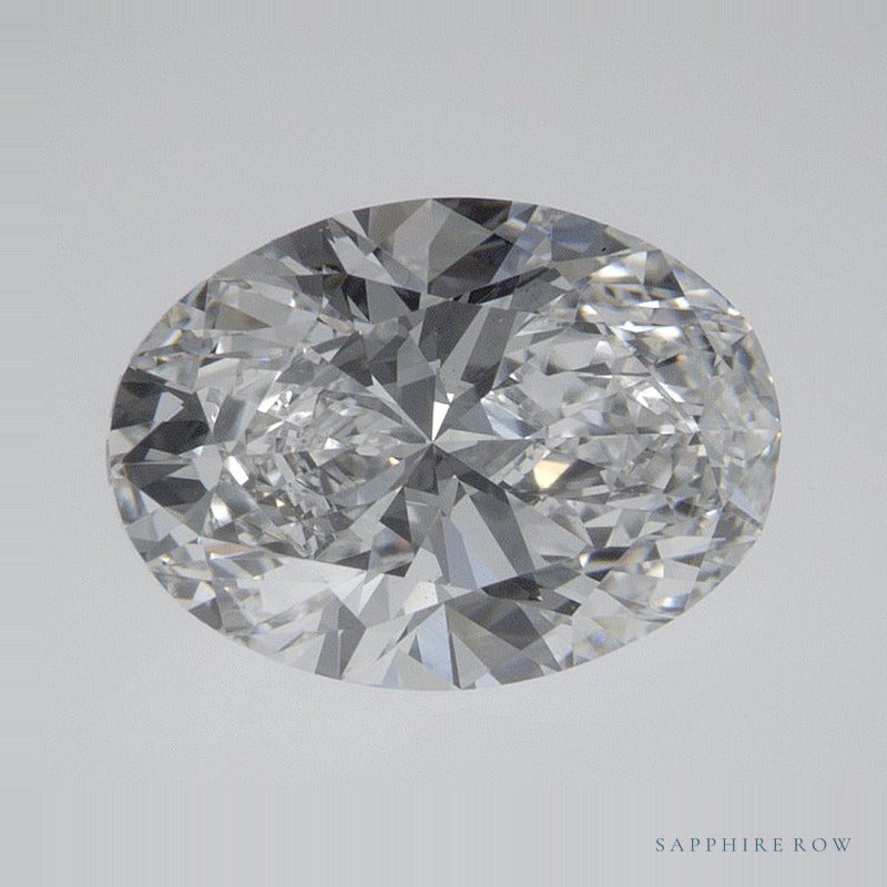 2.04 ct lab-grown diamond, oval cut | Sapphire Row · cut6