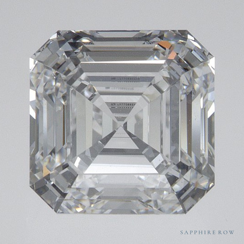 2.04 ct Asscher Lab-Grown Diamond – D VVS2 – Step-cut – IGI Certified — Sapphire Row · cut7