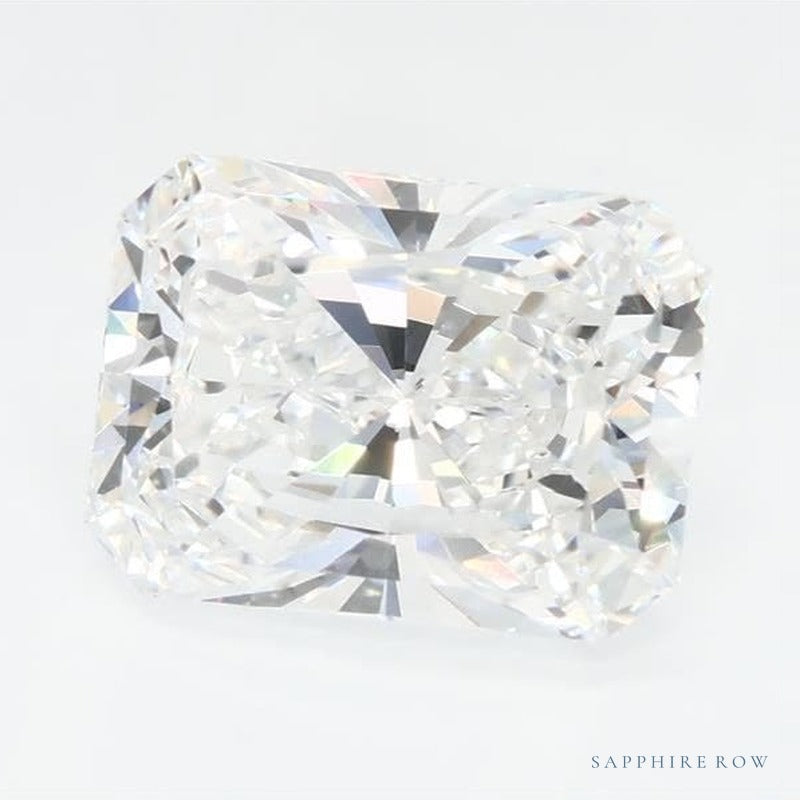 2.04 ct lab-grown diamond, radiant cut | Sapphire Row · cut6