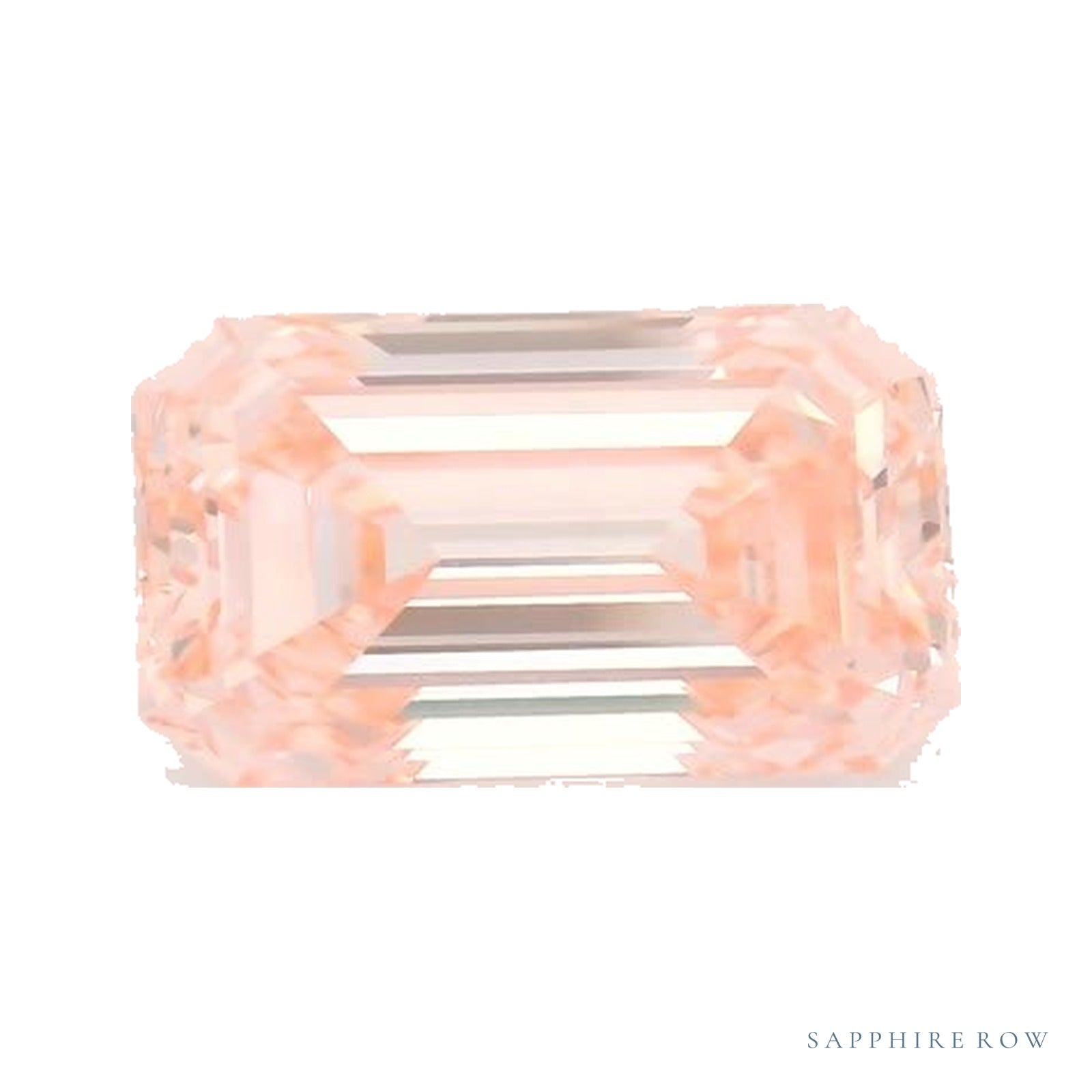 2.03 ct lab-grown fancy vivid pink diamond, emerald cut | Sapphire Row · cut4