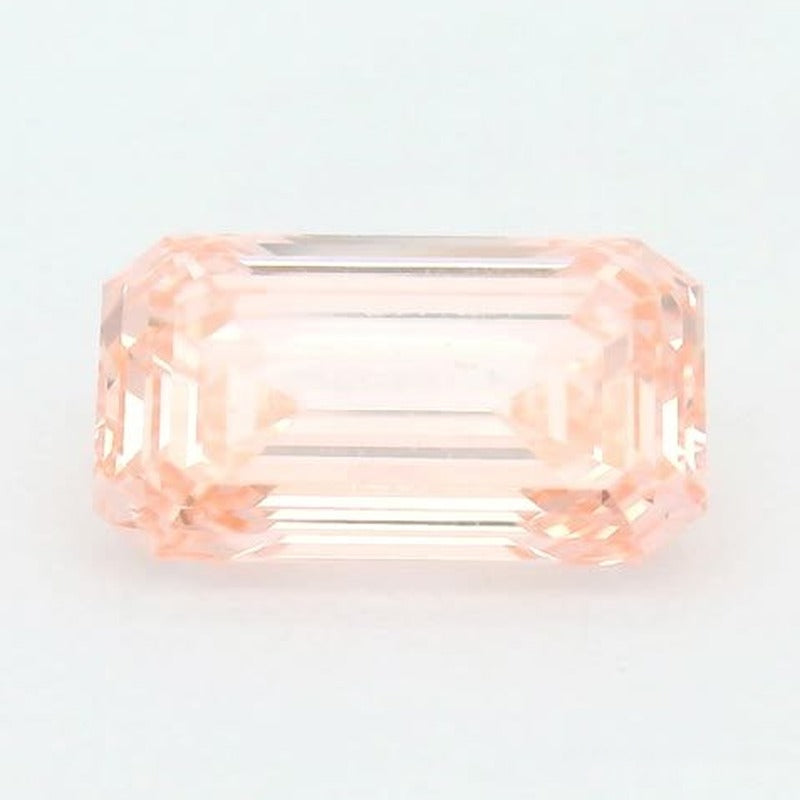 2.03 ct lab-grown fancy vivid pink diamond, emerald cut | Sapphire Row · cut7
