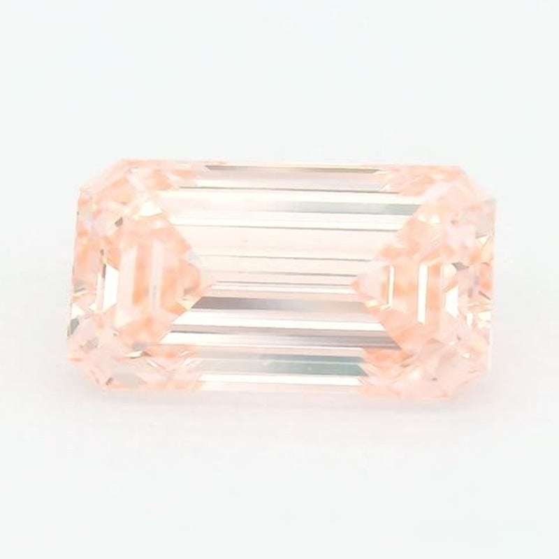 2.03 ct lab-grown fancy vivid pink diamond, emerald cut | Sapphire Row · cut7