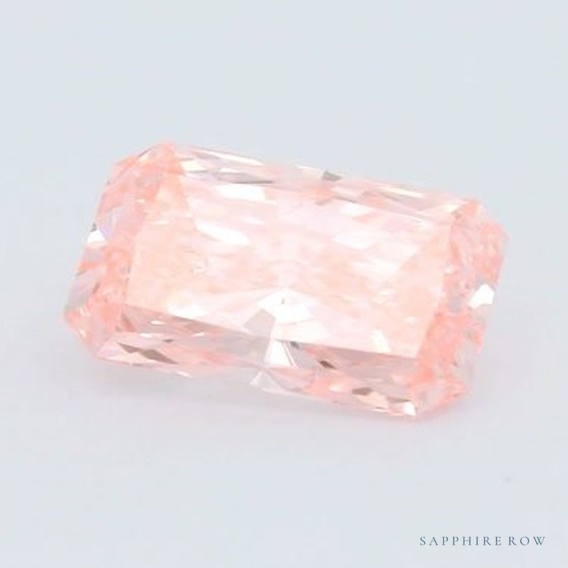 2.03 ct lab-grown fancy vivid pink diamond, radiant cut | Sapphire Row · cut7