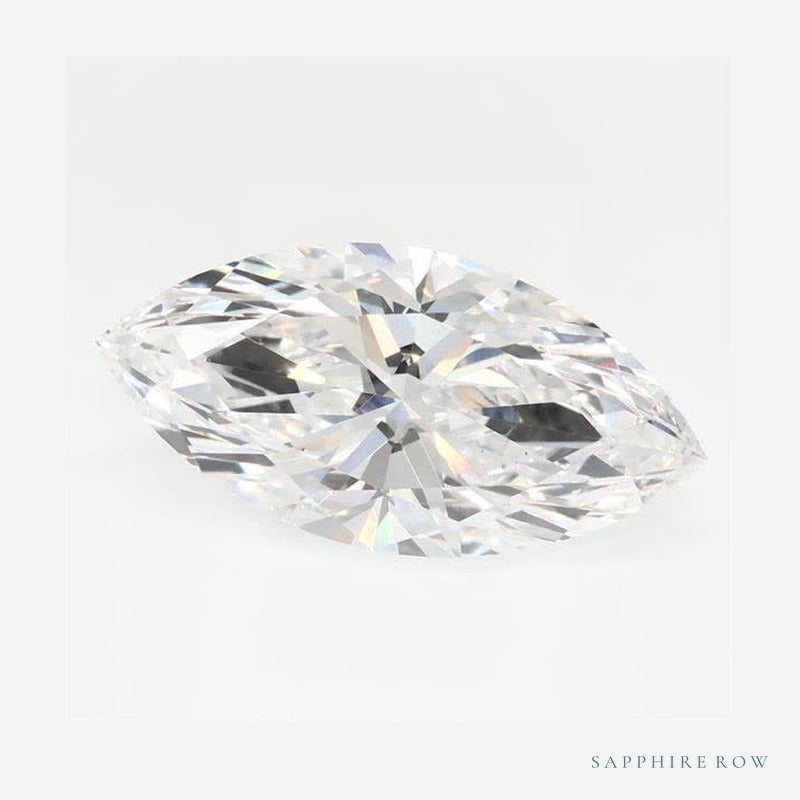 2.03 ct lab-grown diamond, marquise cut | Sapphire Row · cut6