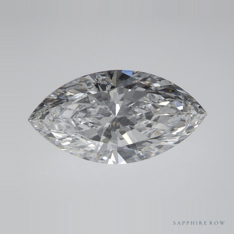 2.03 ct lab-grown diamond, marquise cut | Sapphire Row · cut6