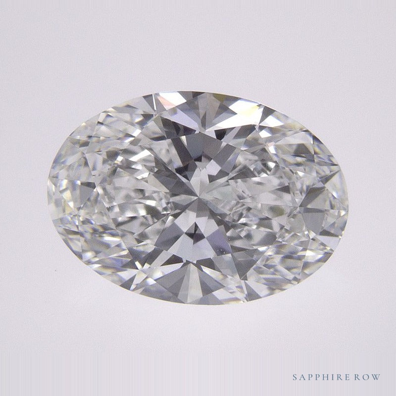 2.03 ct lab-grown diamond, oval cut | Sapphire Row · cut7