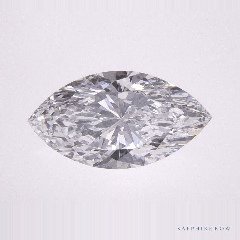2.02 ct natural diamond, marquise cut | Sapphire Row · cut7