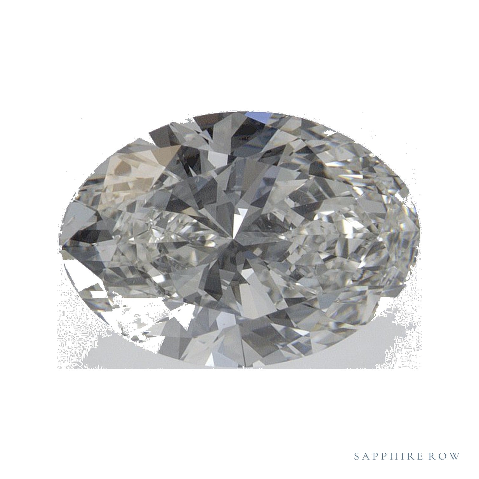 2.02 ct natural diamond, oval cut | Sapphire Row · cut4