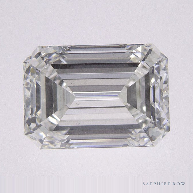2.02 ct natural diamond, emerald cut | Sapphire Row · cut6