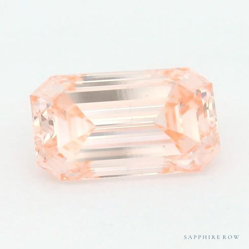 2.02 ct lab-grown fancy vivid pink diamond, emerald cut | Sapphire Row · cut7