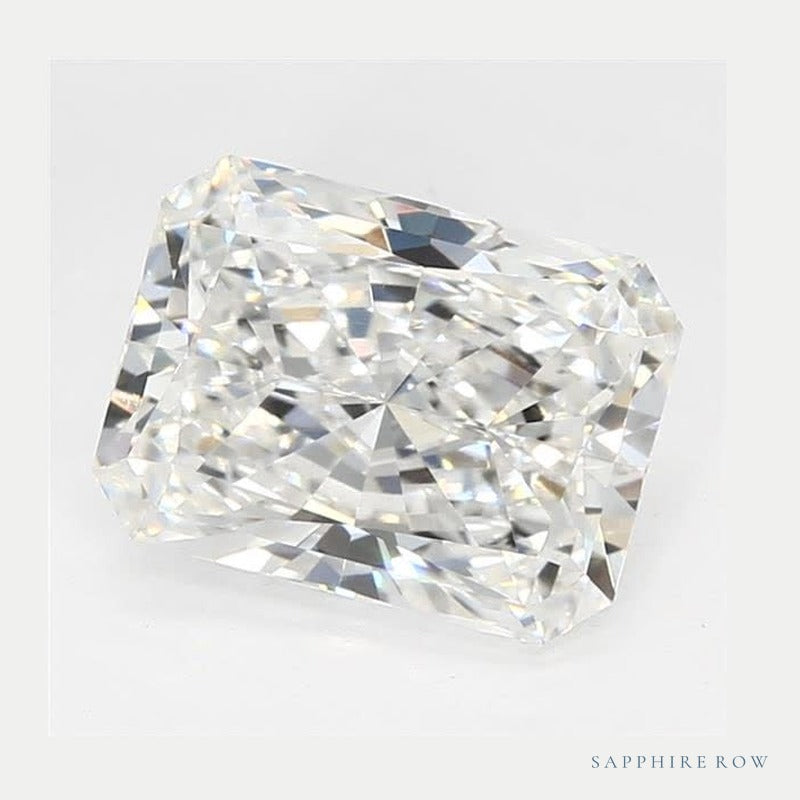 2.02 ct lab-grown diamond, radiant cut | Sapphire Row · cut6