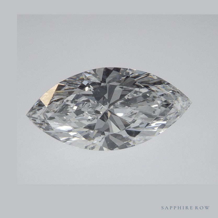 2.02 ct lab-grown diamond, marquise cut | Sapphire Row · cut6